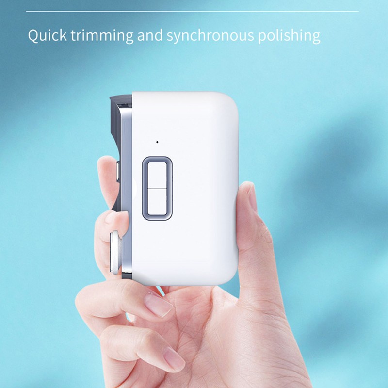 Electric Nail Clipper 2 in 1 Nail Clipper File Portable