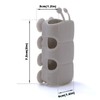 Inchant 4 Pieces Silicone Shower Head Holder Universal Relocatable Shower
