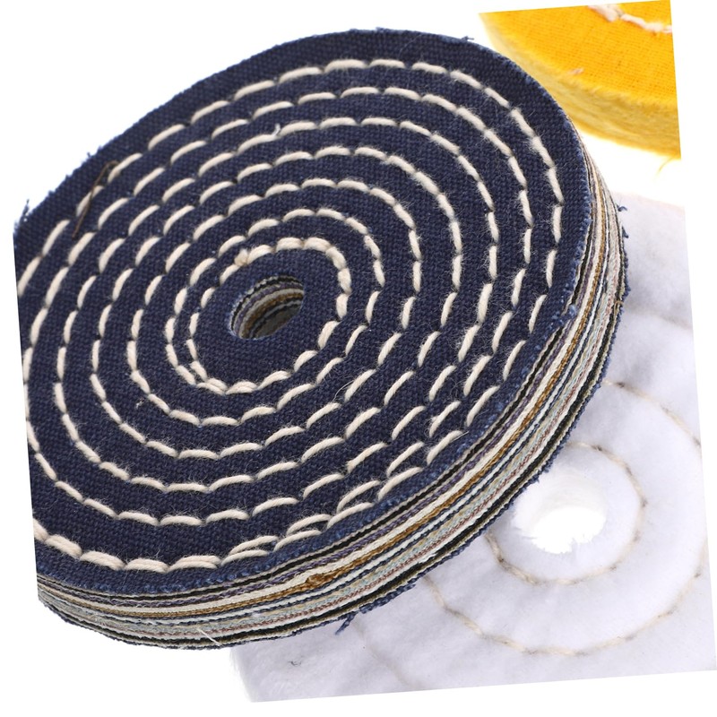 Gatuida 1set Buffing Polishing Wheel Kit Polishing Compound and for