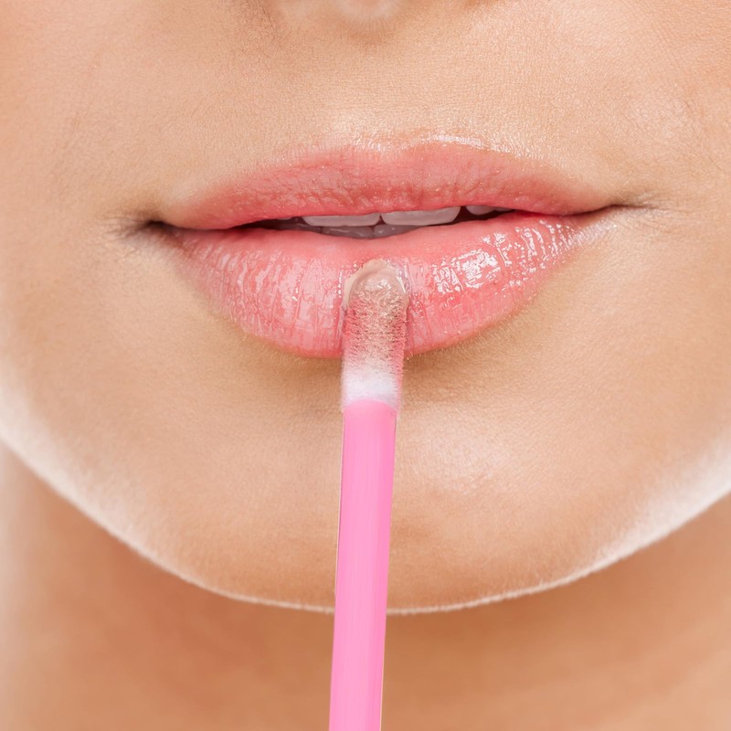 200 Stück Einweg-Lippenpinsel, Make Up Lippenstift Pinsel, Schminkpinsel, Lippenapplikator Werkzeug