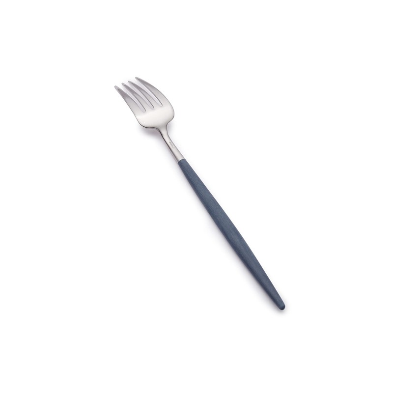 Cutipol GOA Blue Silver Dessert Fork G007B