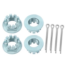 JAVIK Axle Nuts Front&Rear for Honda Rancher 420 Foreman 500 520 Rubicon 500 520 Pioneer 500 520 700 2014-2024 Talon 1000 Pioneer 1000 2016-2021 Big Red 700 MUV700 2009-2013