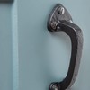 Hammer and Tongs - Rustic Arrowhead Door Handle - H100mm