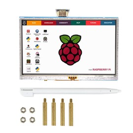 Padarsey - visualización táctil de 5 Pulgadas (800 x 480 TFT LCD, Interfaz HDMI, Compatible con Raspberry Pi 2B 3B 3B+ BB Black, plátano Pi Windows 10 8 7)
