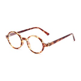 Readers.com Reading Glasses: The Bookworm round Style for Men and Women