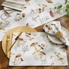 Split P Wild Mushrooms Table Runner 15" X 72"