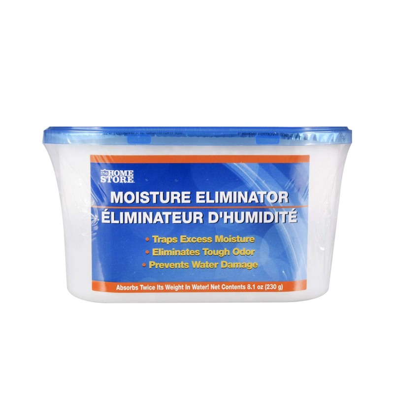 8 pack MOISTURE ELIMINATOR, 9.8 oz tubs Moisture Absorbers