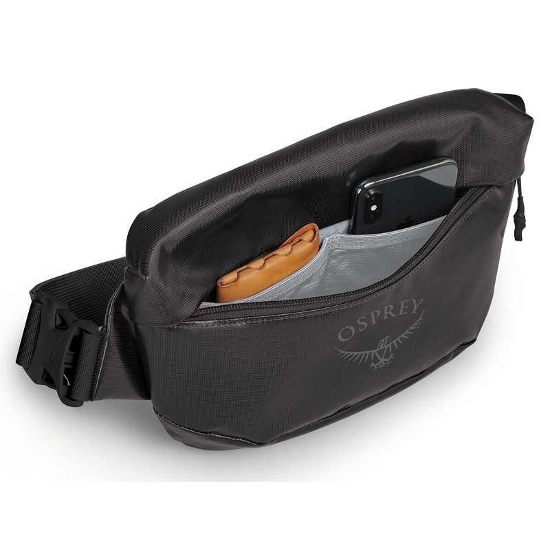 Osprey Transporter Waist Rucksack für Lifestyle, unisex Black O/S