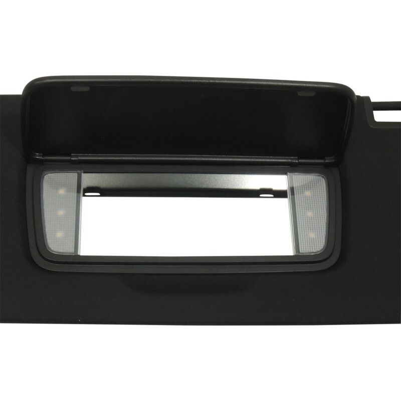 General Motors 84637505 Sunshade Sun Visor Left Black Lighted OEM