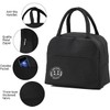 FonVan Lunch Bags Breakfast Bag (Black)