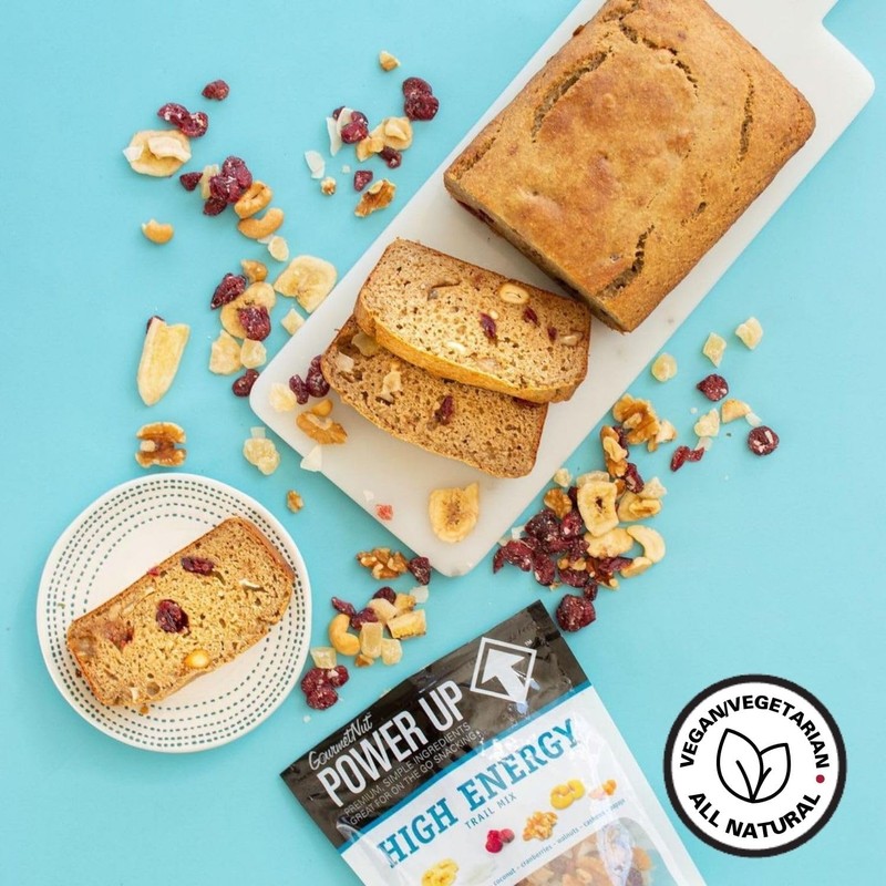 Power Up High Energy Trail Mix – Walnuts, Cashews, Banana