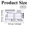 Transparent ECG ruler Transparently EKG Pocket Card Measuring Tool Pocket