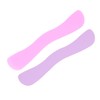 2Pcs Silicone False Eyelash Holder, Reusable Wave Shape Eyelash Extension