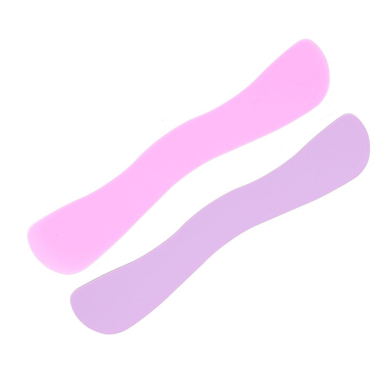 2Pcs Silicone False Eyelash Holder, Reusable Wave Shape Eyelash Extension