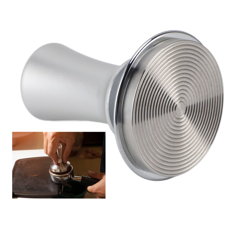 Coffee Press Tamper Comfortable Grip Professional Flat Base Coffee Press