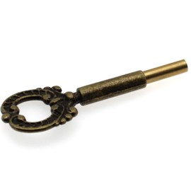 Lamp Turn Knobs,FDXGYH 1pcs 1/2" Extensions Lamp Switch Knob Metal Key Switch Handle (brass）