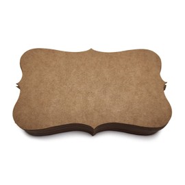 PPAPPAPPIYO 3x5 RED index card / Set of 50 Blank index cards 337gsm (KRAFT)