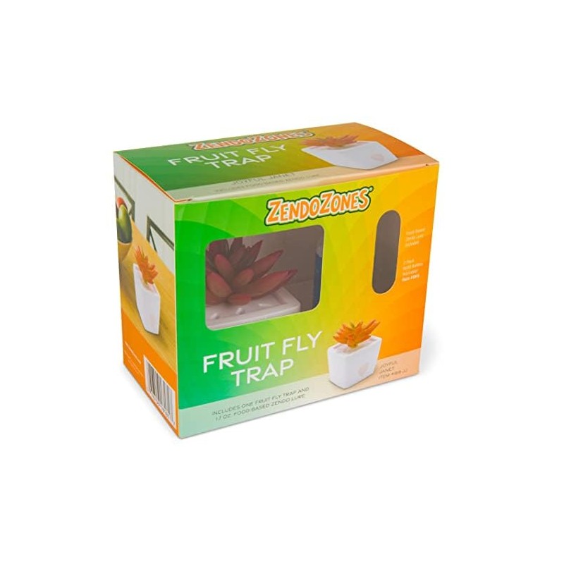 ZendoZones Succulent Fruit Fly Trap – Joyful Janet Design with