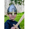 BestSaller 1428 Children's Knight Helmet Archer Silver / Gold Plastic