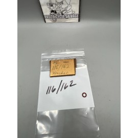 Amal NOS- Amal Monobloc Carburetor  Pilot Jet Sealing Washer 116/162