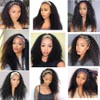 Smoothair Headband Wig Human Hair Kinky Curly Headband Wig 20