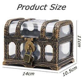 Plastic Pirate Treasure Box