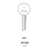 Key Blank, Brass, Type Y11, 5 Pin, PK10
