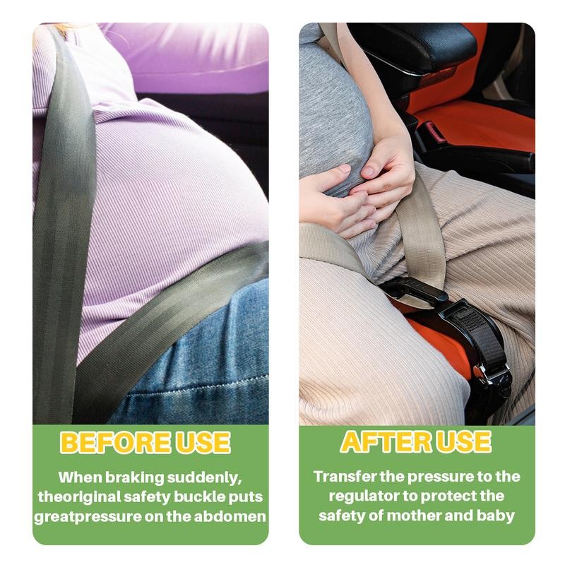 Pregnancy Bump Strap-Seat Adjuster for Mother-Protect Belly-Prevent Compression of Abdomen