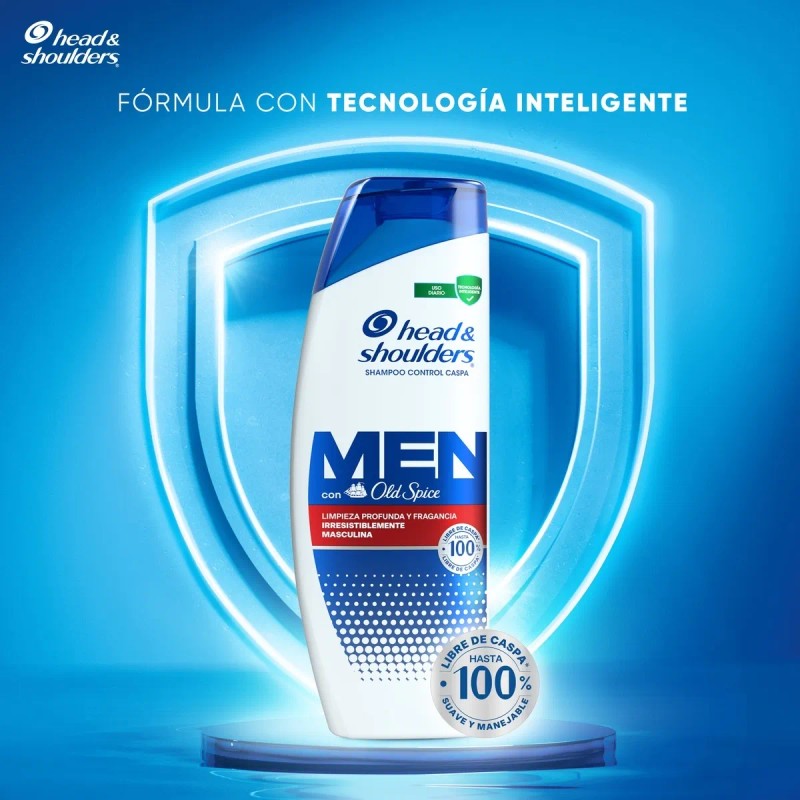 Shampoo Anticaspa Men Old Spice 180 Ml Head & Shoulders