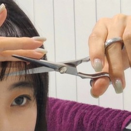 미용가위 일자 미용 커트 스테인리스 가위 이발-WFF7B72 Beauty Scissors Straight Hair Cutting Stainless Steel Scissors Haircut - WFF7B72