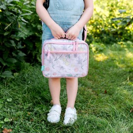 Wildkin JumpOff Jo Insulated Lunch Box – Durable, Reusable for Kids – Fairy Blossom