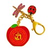 2025 Feng Shui Harmony Fruit With Ladybug & Dragonfly Keychain