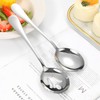 Stainless Steel Serving Utensils,8 Pcs Serving Set with Serving Spoons,Serving