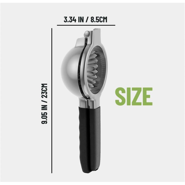 TUISWO KITCHEN Stainless Steel Tuiswo LARGE Lemon Squeezer Manual Citrus