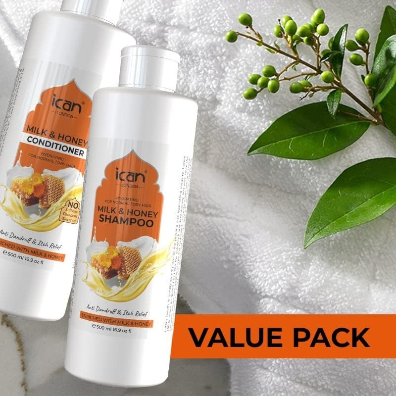 ican London Milk & Honey Shampoo + Nourishing Sulfate Free