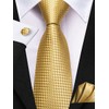 Hi-Tie Father And Son Tie Set Jacquard Woven Silk Necktie