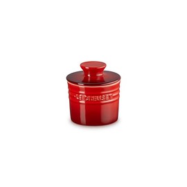 Le Creuset Stoneware Butter Crock, 6 oz., Cerise