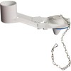 LASCO 04-1541 Coast Style Counter Balance Toilet Flapper with Stainless