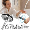 Oneroomone Universal Bath Stopper, Bathtub Stop 43mm, Sink Stop, Solid