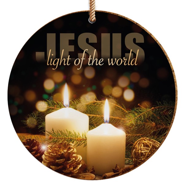 Christian Christmas Decorations, Light - can be used as a
