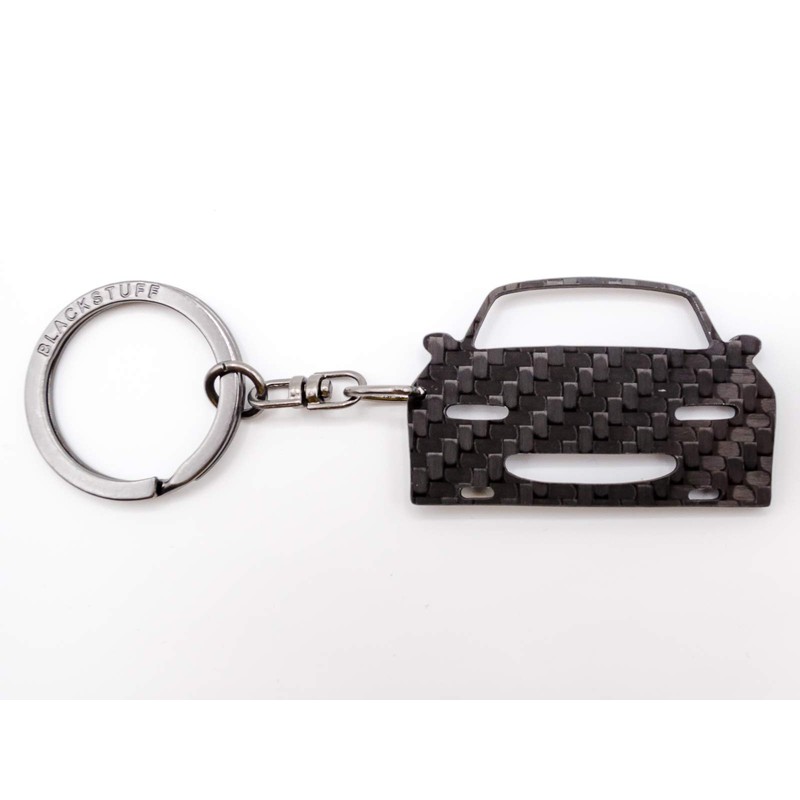 BlackStuff Carbon Fibre Keyring Compatible with MX-5 Na MK1 1989-1997