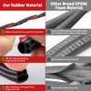 40 Feet Rubber Weather Stripping Door Seal Large Gap and