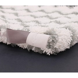 3 Pack Steam Mop Replacement Pads, Microfiber Steam Mop Pads with Scrub Strips, Compatible with Shark Steam Pocket Mop S3500 Series (S3501, S3601, S3901), Washable Pads for Sealed Hard Floors
