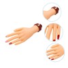 PACKOVE Manicure Training Hand Model Realistic Practice Hand for Nail