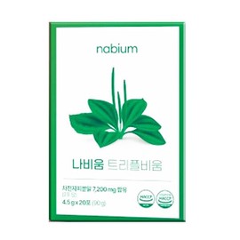 Navium Triple Vium Psyllium Husk 4.5g x 20 servings (1 unit) / 나비움 트리플비움 차전자피 4.5g x 20회분 1개