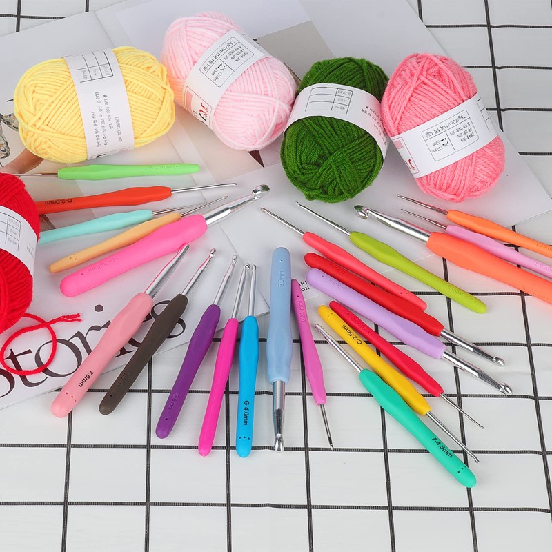 Coopay Crochet Hooks 10.0 mm, Pack of 2 Small Crochet