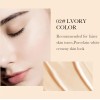 Hydrating Liquid Foundation - Smooth, Lightweight, Pore Concealing, Long-Lasting, Non-Caking,