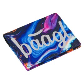 Baagl Purse Boys Girls Purse Kids Small Purse Teenager Purse Children's Wallet, Marble, Modern