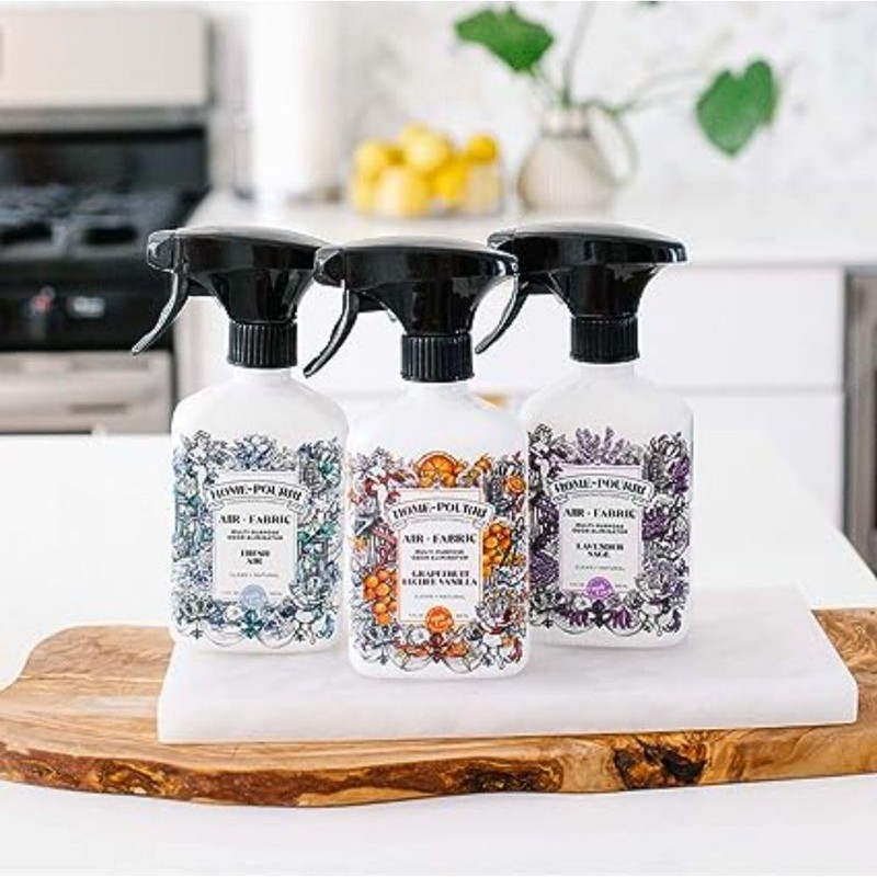 Home-Pourri Air + Fabric Multi-Purpose Odor Eliminator, Lavender Sage, 11