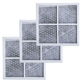 Refrigerator Air Filter for LG LFXS24623S, LFX31925ST, LMXS28596S LFXC22526S, LMXS27626S, LFXS29766S, LFX31945ST, LFXC24726S, LFXS26596D, LFXS30766S, LFXS29626S Replacement, 3Pack